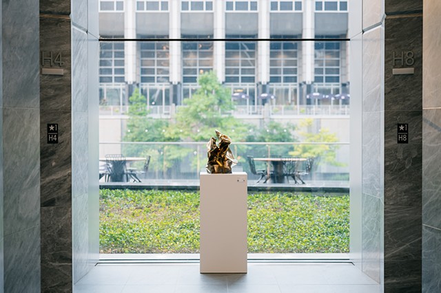 Jason Messinger at 110 N Wacker Drive, Chicago, curated by Turning Art, Summer/Fall 2026 - photo by Alan Luntz