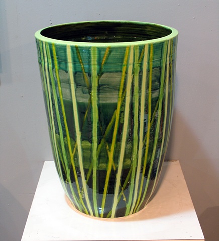 SOLD - Bamboo Vase