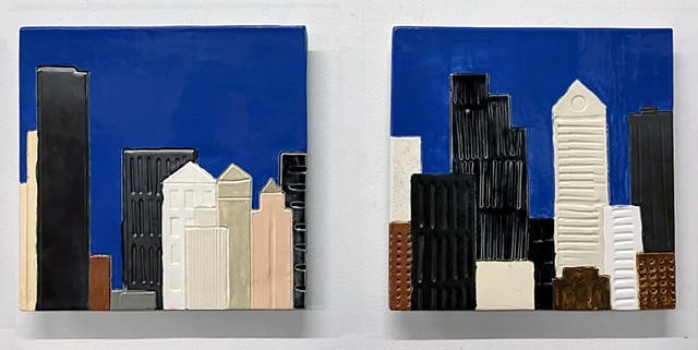 In the City - 2 12x12 tiles