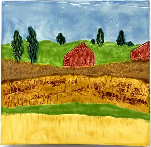 Farmland-4 12"x12"