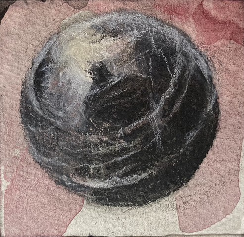 Untitled (detail - marble sphere)