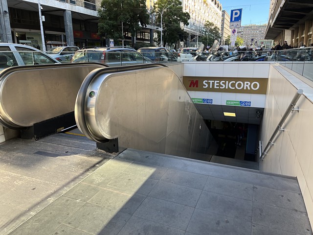 Underground Station "Stesicoro"