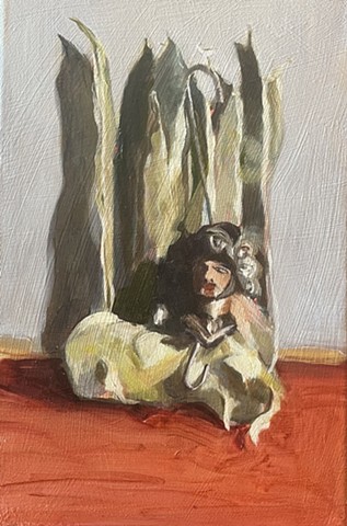 Paladino con ave e broccoli