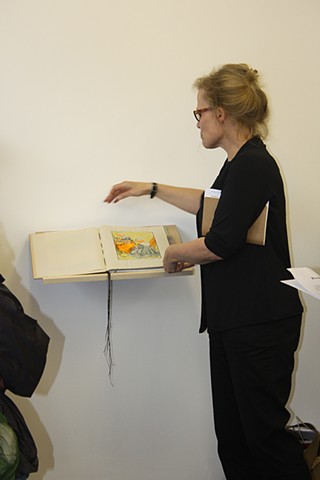 Gefn Press
artist and press founder Susan Johanknecht discussing Cunning Chapters