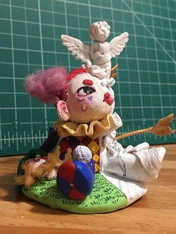 Saint Sebastian Clown Baby (details)