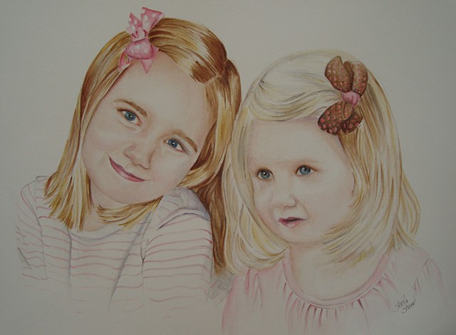 Portrait of sisters