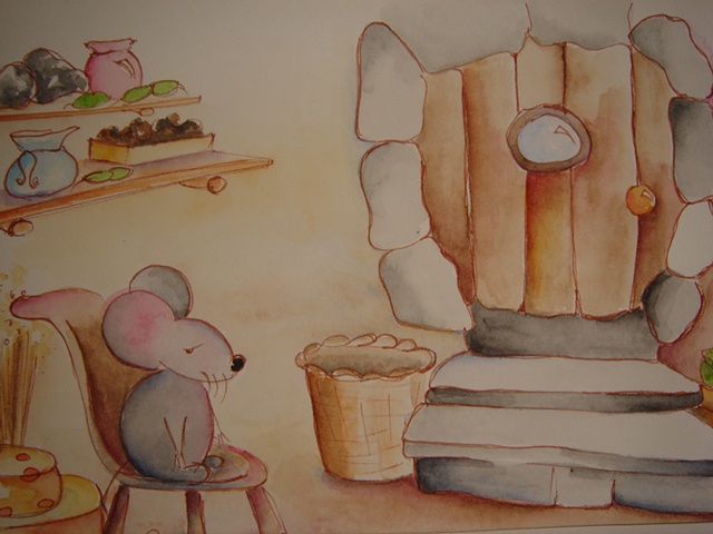 Illustration, Raleigh North Carolina, mouse, 