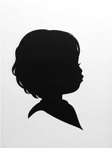 Traditional head silhouette