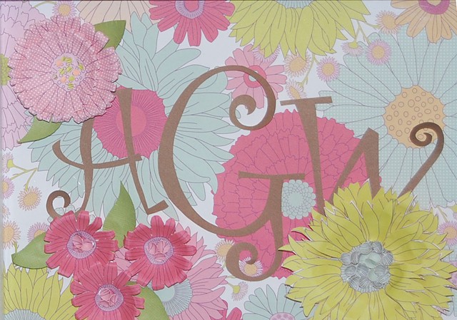 Ashley: Hand cut monogram