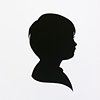 Traditional head silhouette