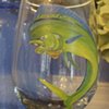 Mahi wine glass