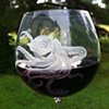 "Ona" Octopus wine glass