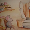 Illustration from Frederick the Mouse by Julianna Shamel