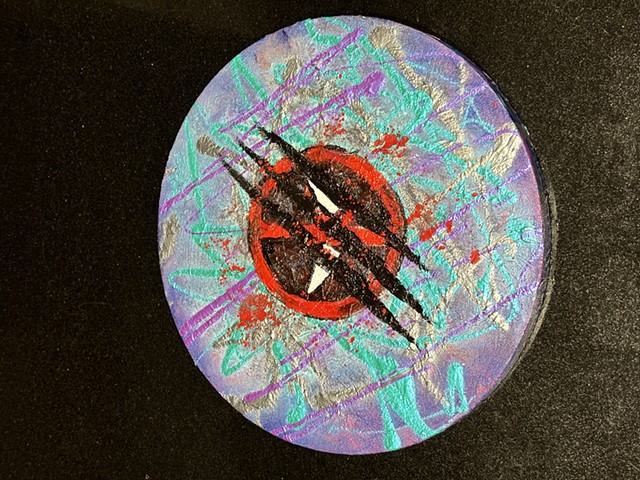 Deadpool/Wolverine splatter