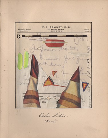 Marriella Crane book 1860 (open book) davidruhlman david ruhlman handmade book www.davidruhlman davidruhlman david ruhlman