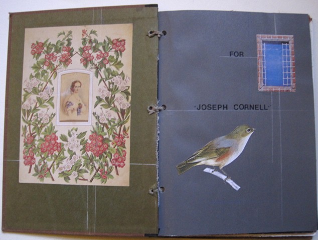 A book for Joseph Cornell  Josephcornell davidruhlman david ruhlman handmade book