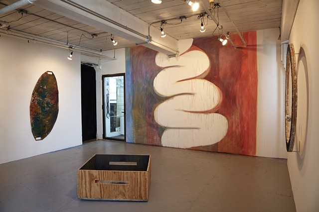 paintings and installations