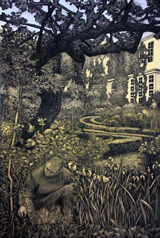 LEE ANN FRAME, PRINTMAKER, CERAMICIST, NORRIS CREEK PRINTMAKING AND CERAMIC STUDIO 