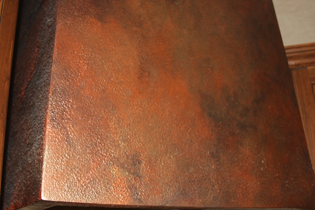 Hammered Copper Stove Hood
Close Up