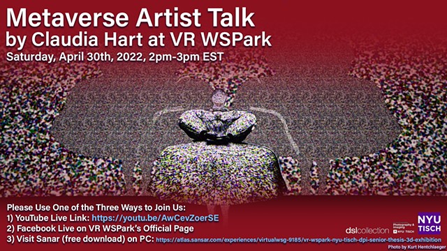 Metaverse Artist Talk by Claudia Hart at VR WSPark