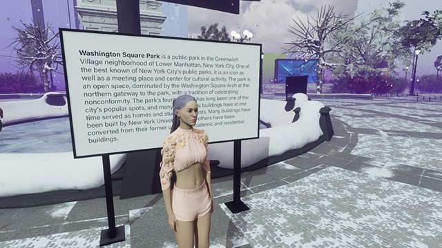 VR WSPark Sansar Scene Screenshot