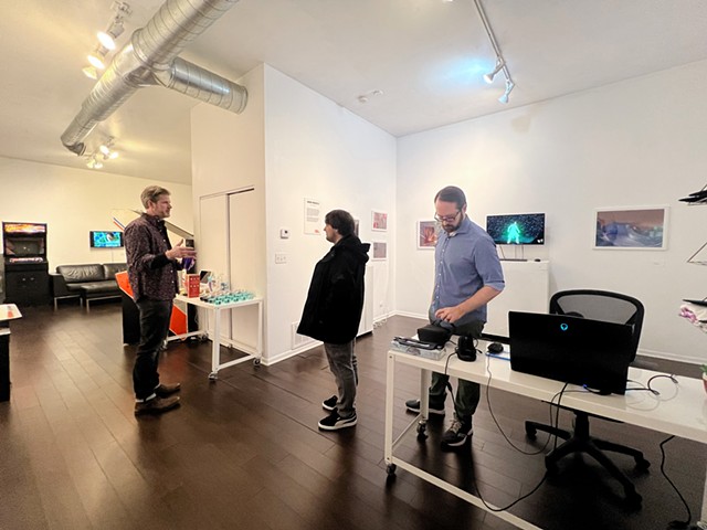 Chicago Gamespace Solo Show Image
