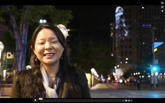 Artist Intro of Night Light Denver Project Side by Snow Yunxue Fu