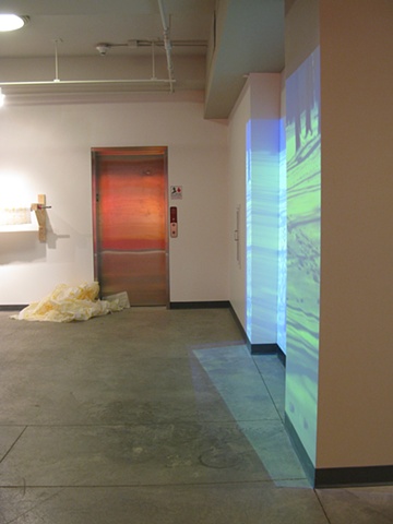 Workstation at the OSU Urban Art Space (Video Projection)