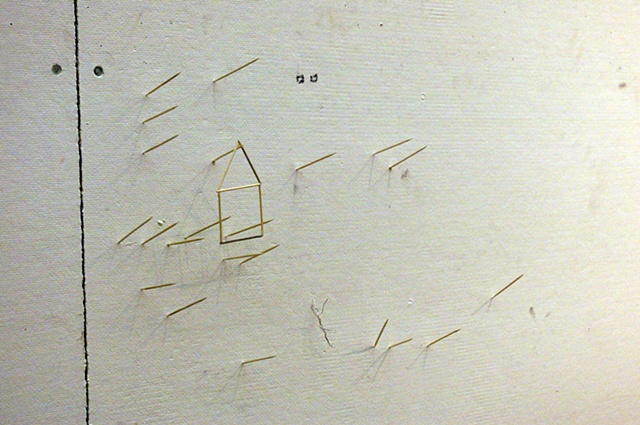 Toothpick drawing (Without Video Projection)