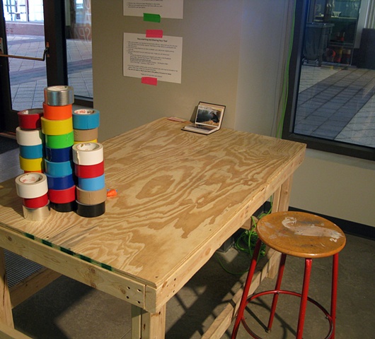 Workstation at the OSU Urban Art Space 