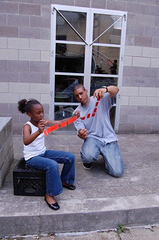 Dashed Line Tools in Use (South Side Settlement House)