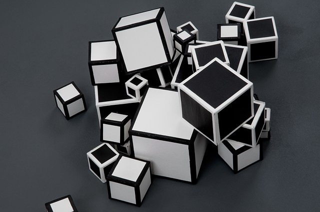 17 Cubes, photograph detail 
