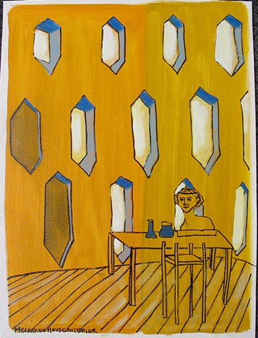 Architectural Study #1: Melnikov House Interior