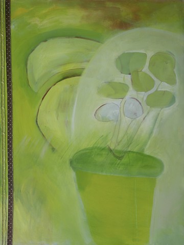 Green Flower Pot