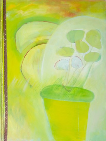 Green Flower Pot