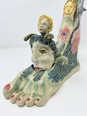 The goddess dremed of the charioteer and