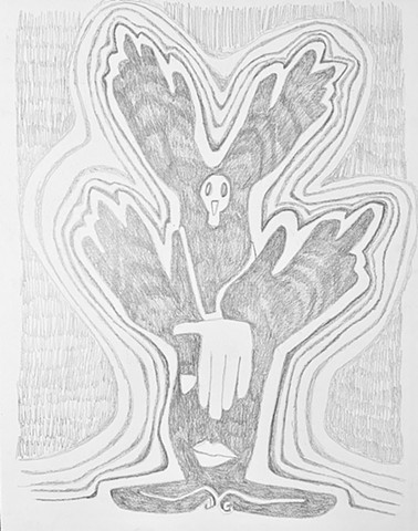 Hand Antler Study