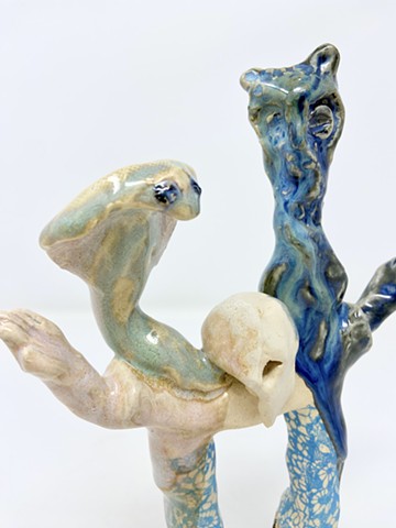 Owl and Snake