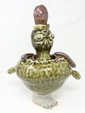 Owls Footed Urn