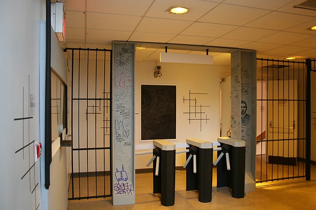 THE TRANSFER (installation view at Bronx Museum of the Arts)