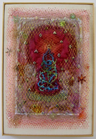 fiber art, embroidery, Beading