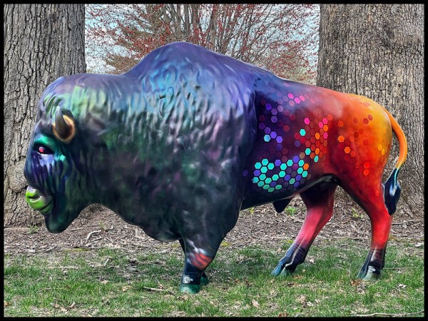 Inland Art: Where bison roam
