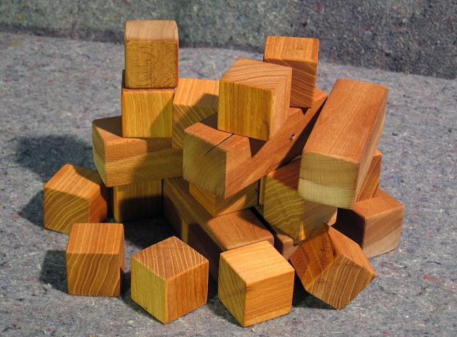 Barn Wood Play Blocks
