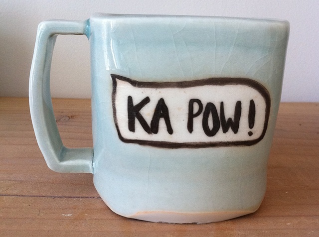 KA-POW! Mug (detail)