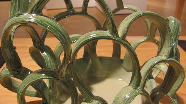 Jade green celadon glaze 