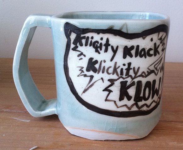 KLICKITY-KLOW! Mug (detail)