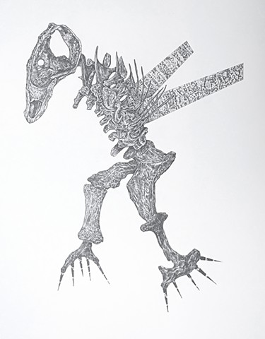 Drawing of gait recognition