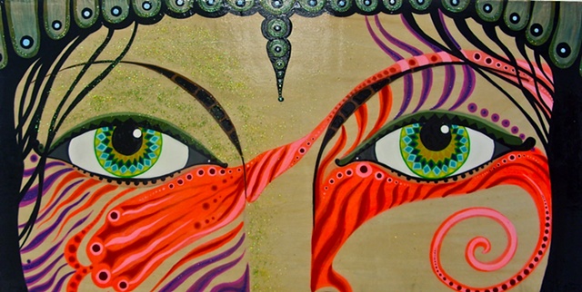 Girl With Kaleidoscope Eyes