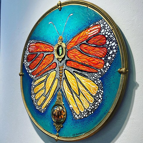 Dappled Dust on a Butterfly Wing