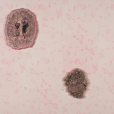 Cruising the Undergrowth (installation view)